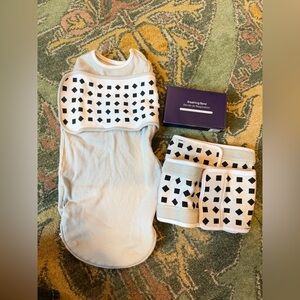 Nanit Infant Breathing Bands and Swaddle Sleep Sack 0-3 Months